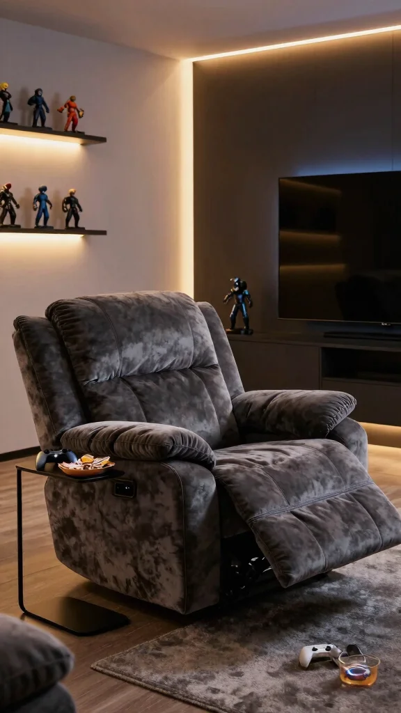 10 Game Room Couch Ideas for Long Sessions Without the Back Pain - 2. Reclining Sofas for Ultimate Comfort 1