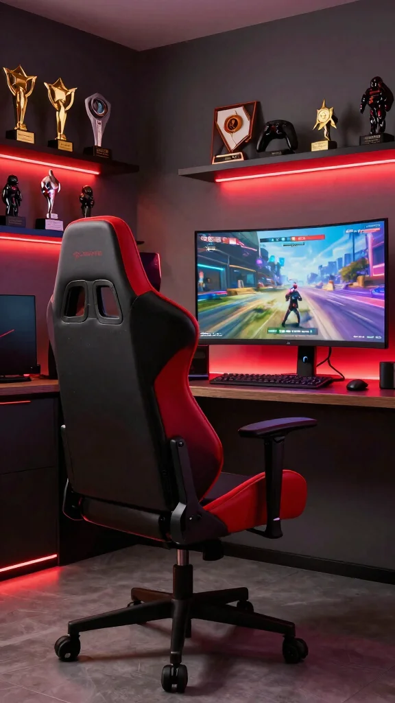 10 Game Room Couch Ideas for Long Sessions Without the Back Pain - 9. Ergonomic Gaming Chairs for Dedicated Gamers 1