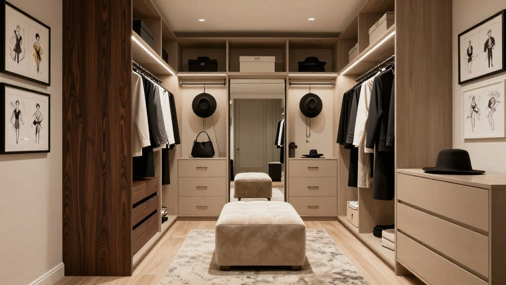 10 His and Hers Walk-in Wardrobe Layout Ideas for a Shared Space