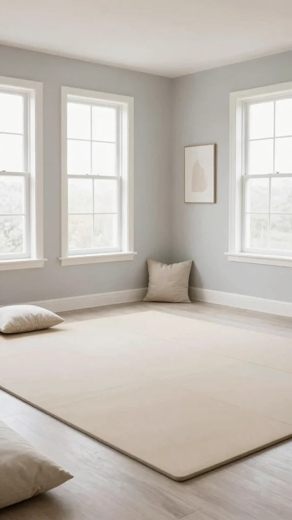 10 Japandi Home Gym Ideas for a Calm, Minimal Training Space - 2. Soft, Neutral Color Palette 1