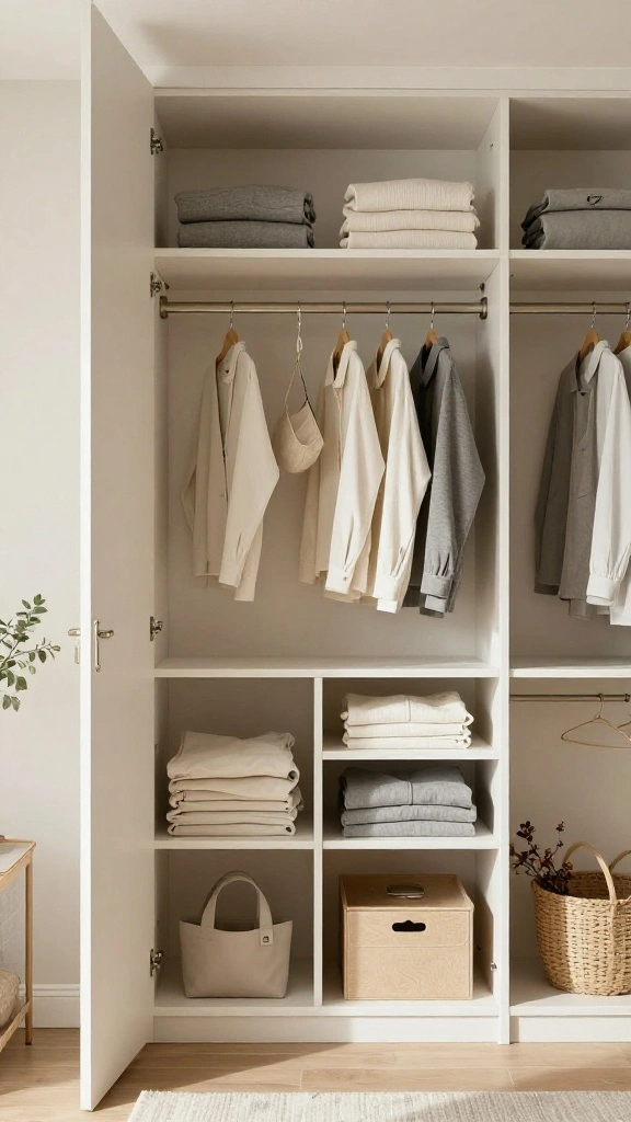 10 Japandi Walk-in Closet Ideas for a Calm, Clutter-Free Dressing Room - 10. Reflect and Refresh Regularly 1