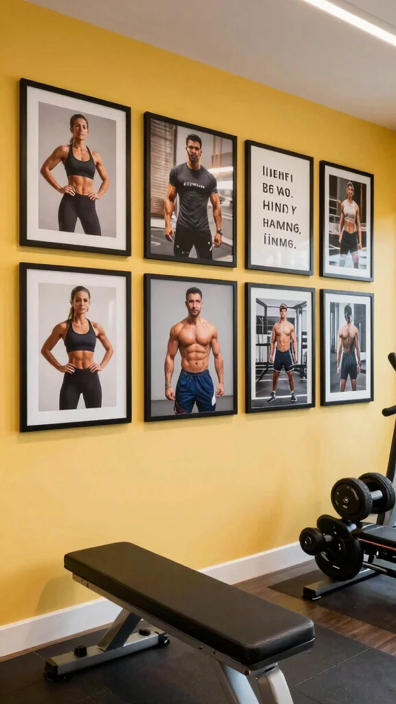 10 Luxury Home Gym Design Ideas Worth Every Investment - 10. Personalization Touches 1