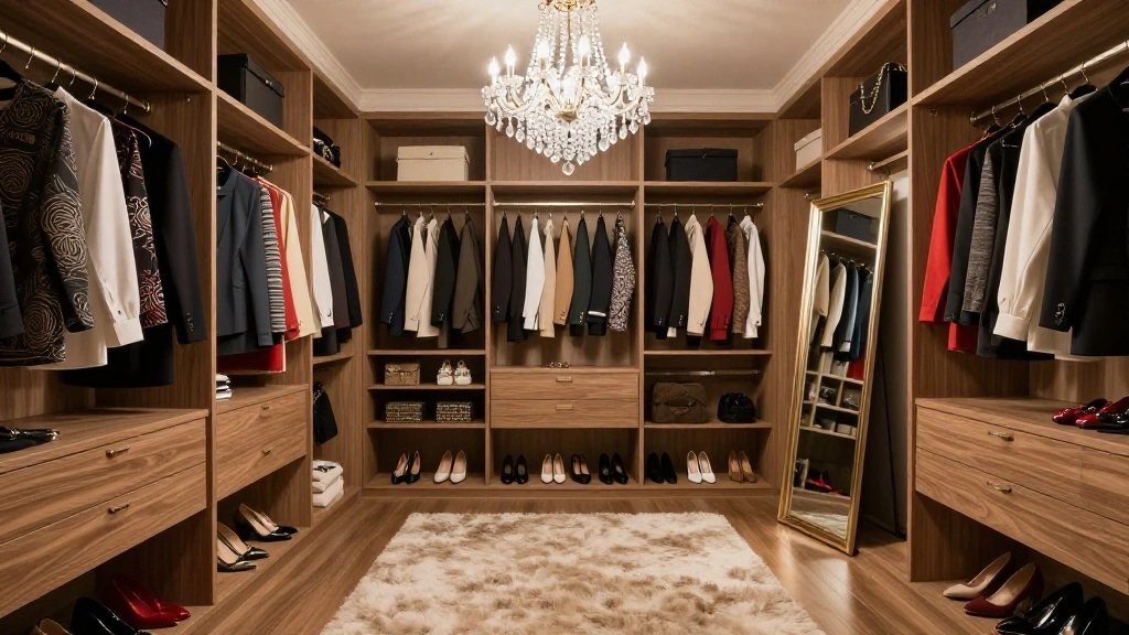 10 Walk-in Closet Chandelier Ideas That Make the Space Feel Special