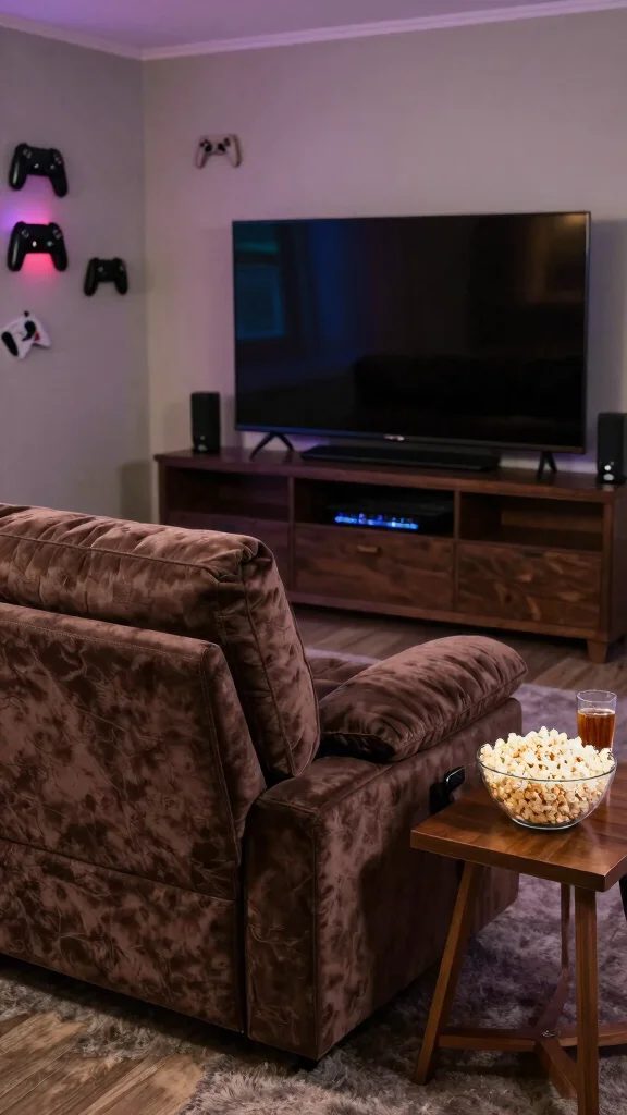 11 Game Room Couch Ideas for Comfort, Durability, and Style - 2. Reclining Sofas for Ultimate Relaxation 1