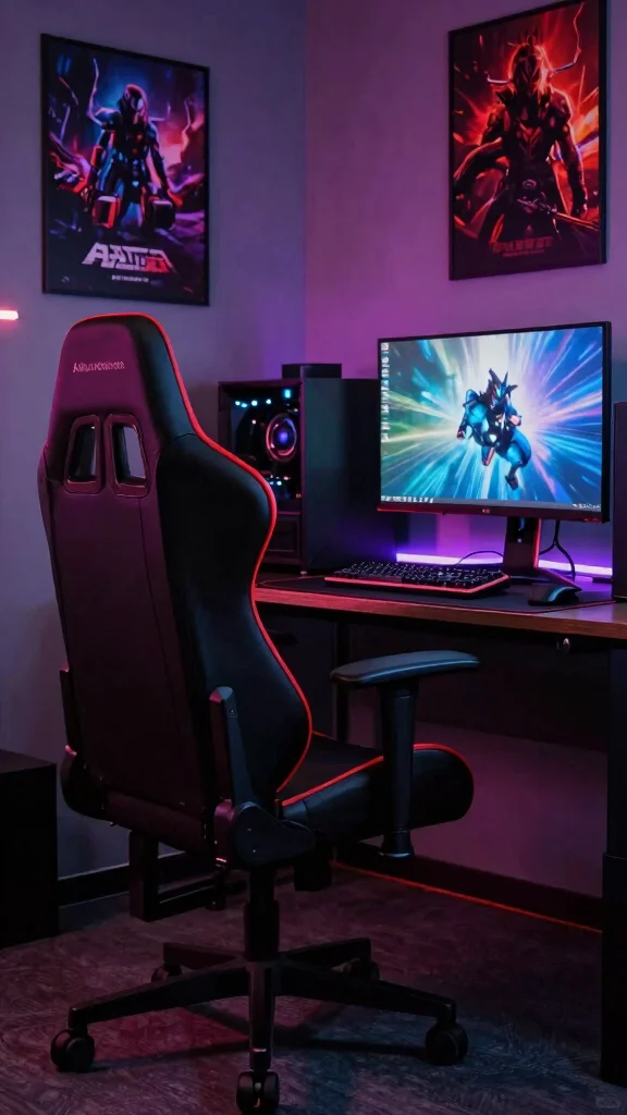 11 Game Room Couch Ideas for Comfort, Durability, and Style - 4. Classic Gaming Chairs for Comfort 1