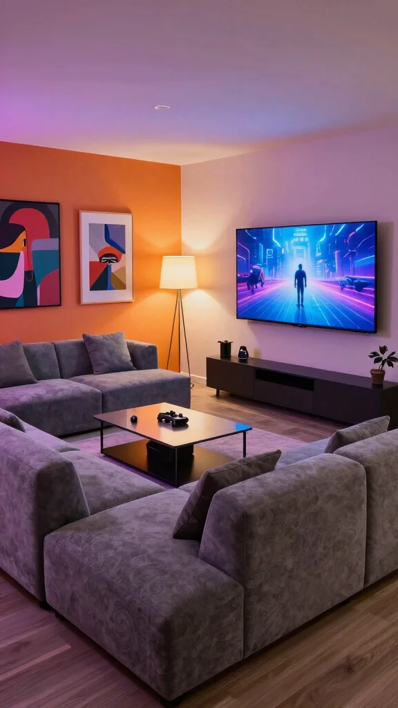 11 Game Room Couch Ideas for Comfort, Durability, and Style - 6. Modular Couches for Versatility 1