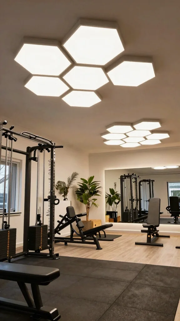 11 Hexagon Light Ideas for Home Gyms That Add Style and Energy - Conclusion 1