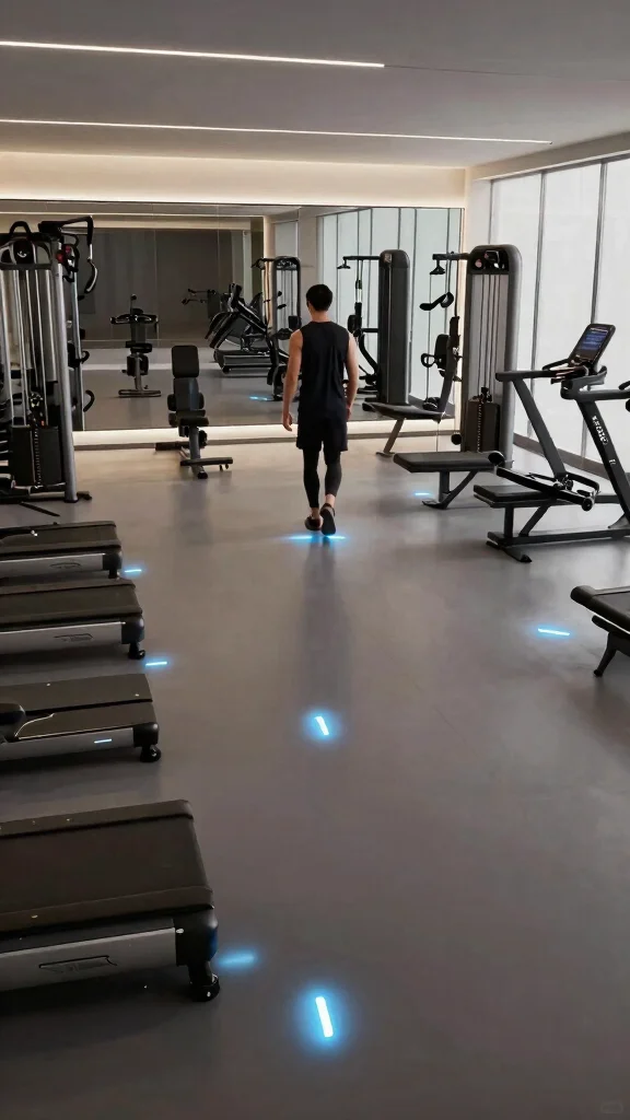 11 Home Gym LED Lighting Ideas for Energy and the Perfect Vibe - 7. Motion Sensor LED Lights 1