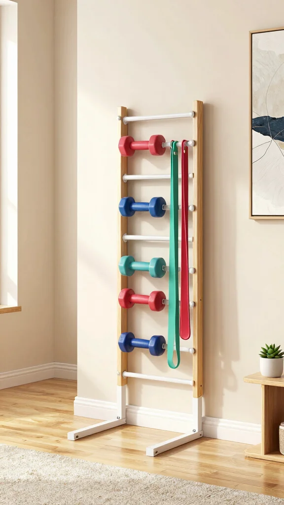 11 Home Gym Rack Ideas for Strength Training in Any Space - 1. The Minimalist Wall-Mounted Rack 1