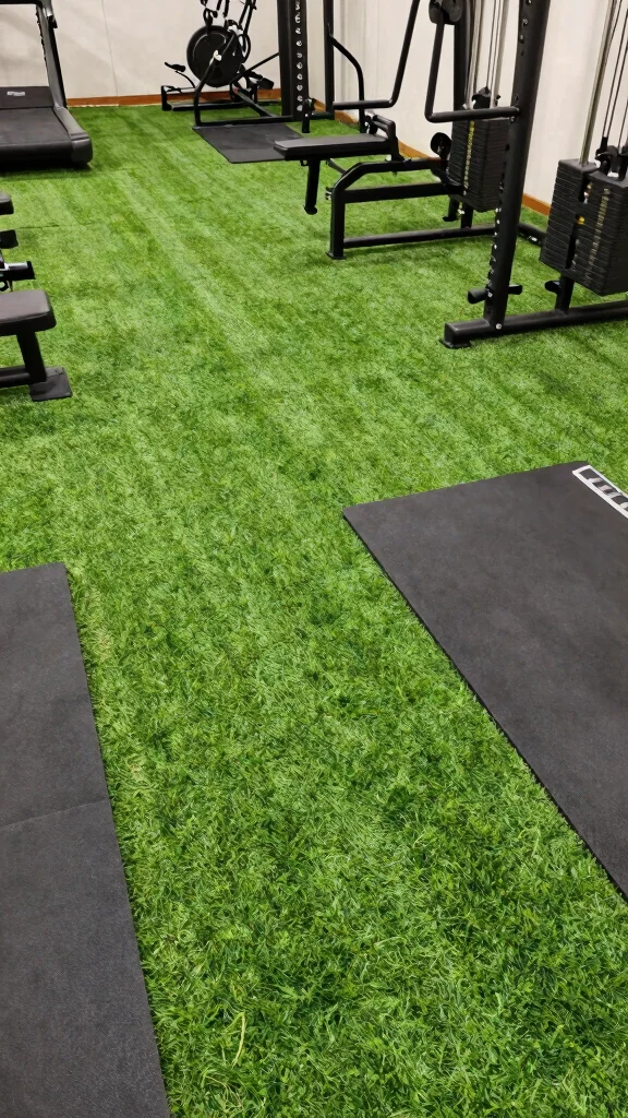 11 Home Gym Turf Ideas for a Versatile, Functional Training Floor - 11. The Power of Texture in Your Turf Design 1