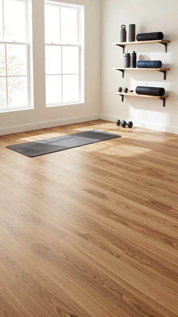 11 Home Gym Vinyl Flooring Ideas That Are Durable and Easy to Clean - 4. Eco-Friendly Options from Recycled Materials 1