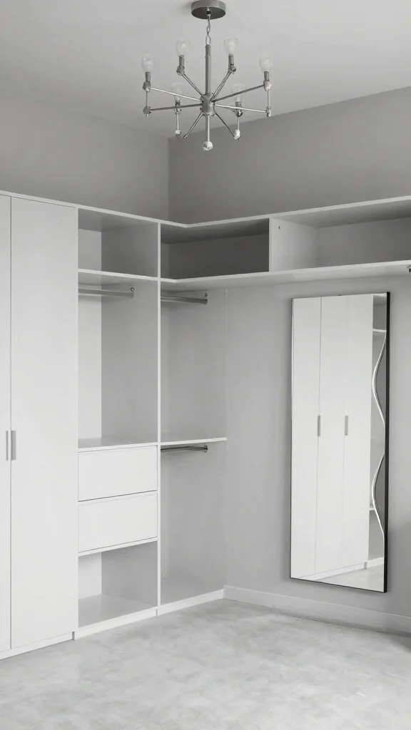 11 Quiet Luxury Walk-in Closet Ideas for an Elevated, Calm Dressing Room - 2. Minimalist Design for Maximum Impact 1