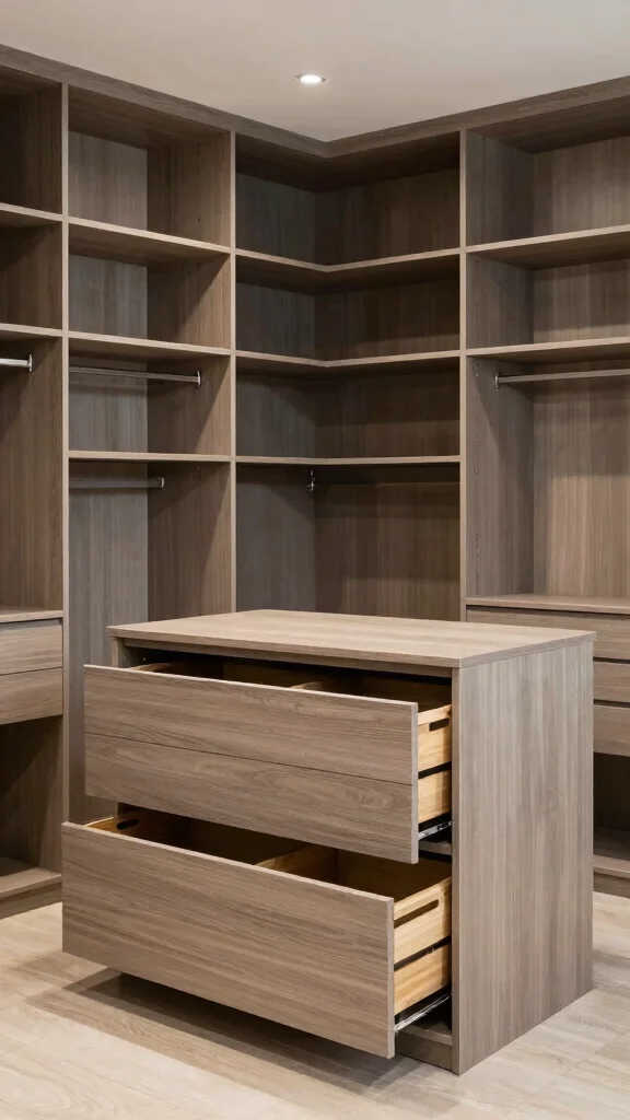11 Quiet Luxury Walk-in Closet Ideas for an Elevated, Calm Dressing Room - 4. Customizable Storage Solutions 1