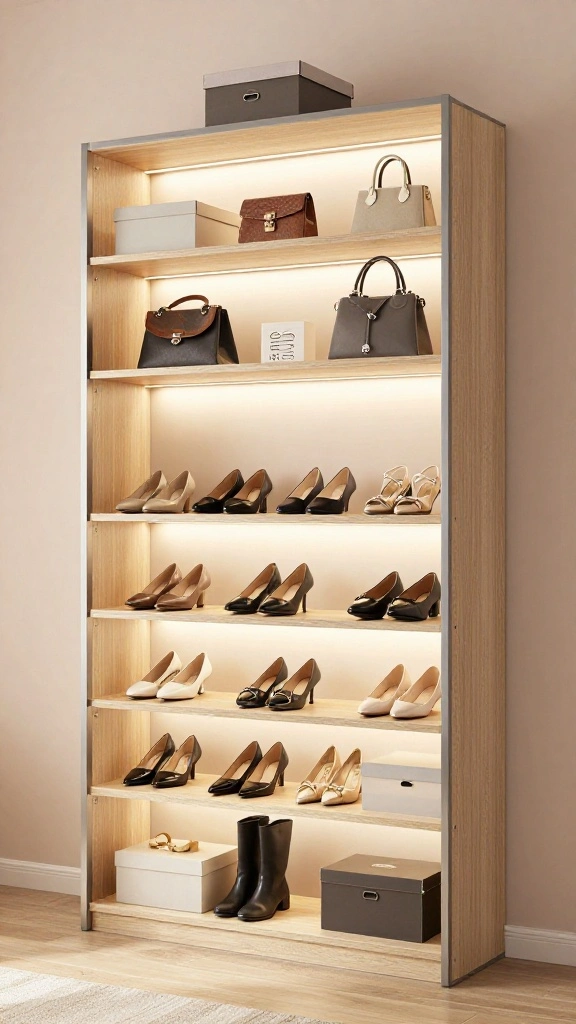11 Walk-in Closet System Ideas for Maximum Storage in Any Size - 1. Modular Shelving Units 1