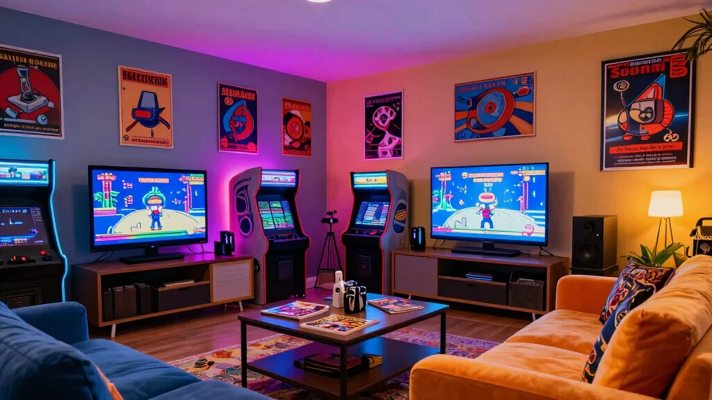 12 Game Room Entertainment Center Ideas for the Ultimate Screen Wall