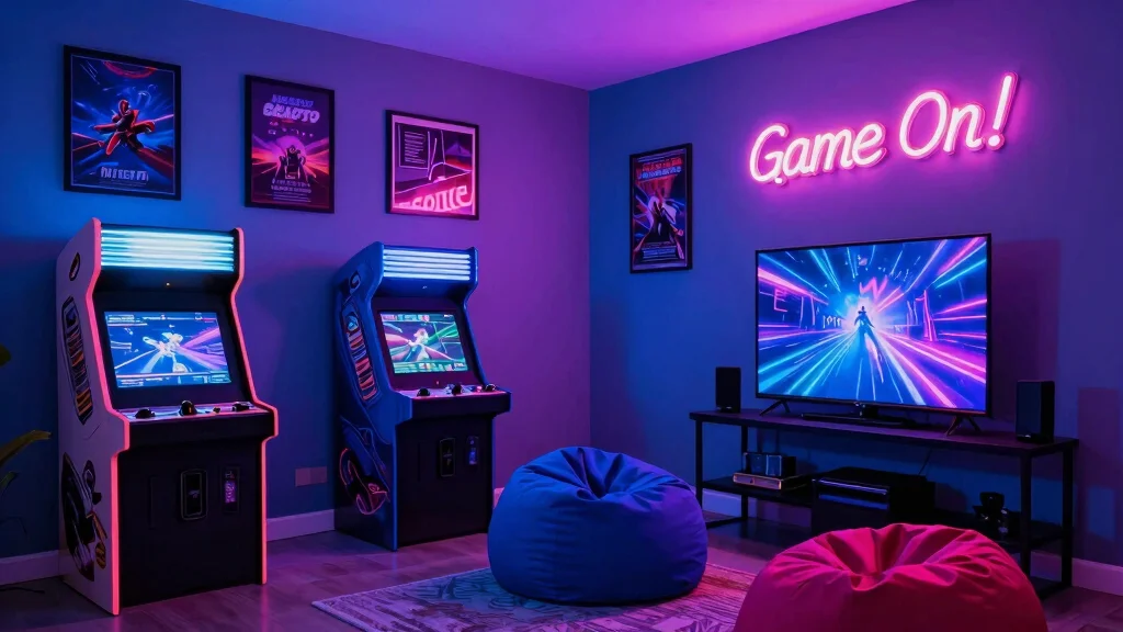 12 Game Room Neon Sign Ideas That Set the Perfect Vibe