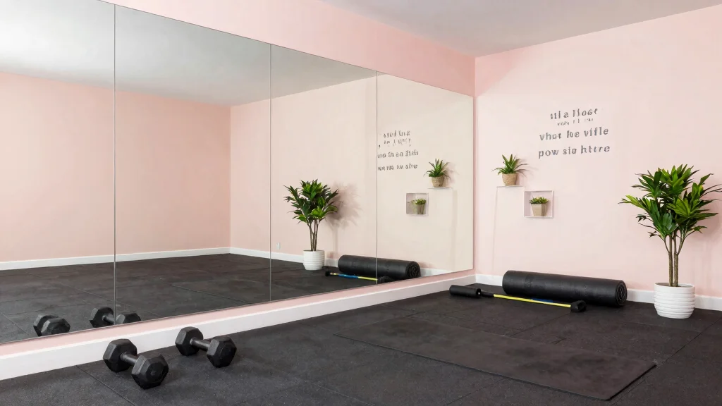 12 Home Gym Mirror Wall Ideas for Better Form and a Bigger Look