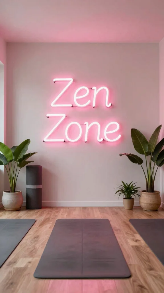 12 Home Gym Neon Sign Ideas That Keep You Motivated Every Session - 7. Themed Neon Signs 1