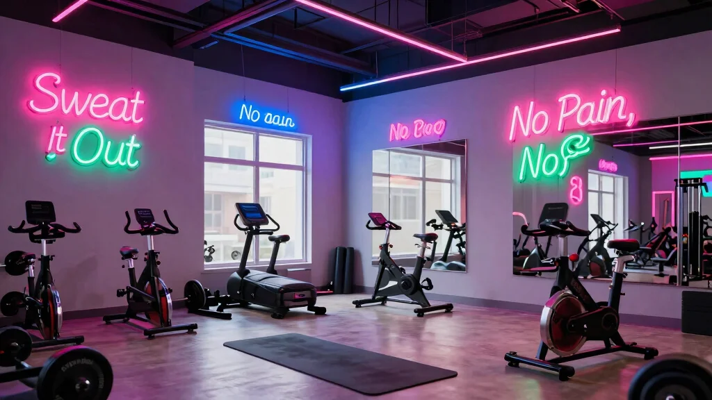 12 Home Gym Neon Sign Ideas That Keep You Motivated Every Session