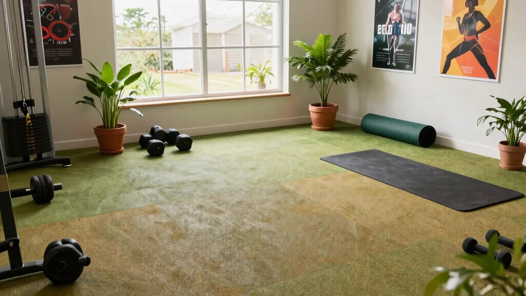 12 Home Gym Rubber Flooring Ideas for Protection and Performance