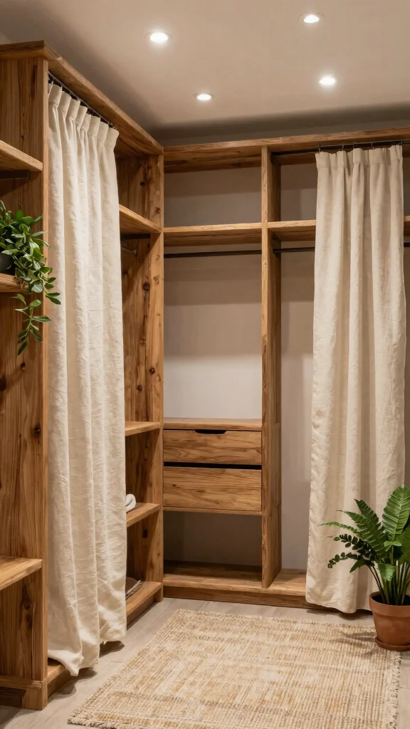 12 Modern Luxury Walk-in Closet Ideas Worth Designing Your Home Around - 2. Eco-Luxury: Sustainable Materials 1