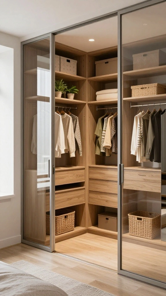 12 Modern Luxury Walk-in Closet Ideas Worth Designing Your Home Around - 5. Open Concept: Blurring Boundaries 1