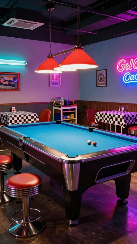 12 Pool Table Game Room Ideas That Entertain Guests Effortlessly - 6. Themed Game Rooms 1