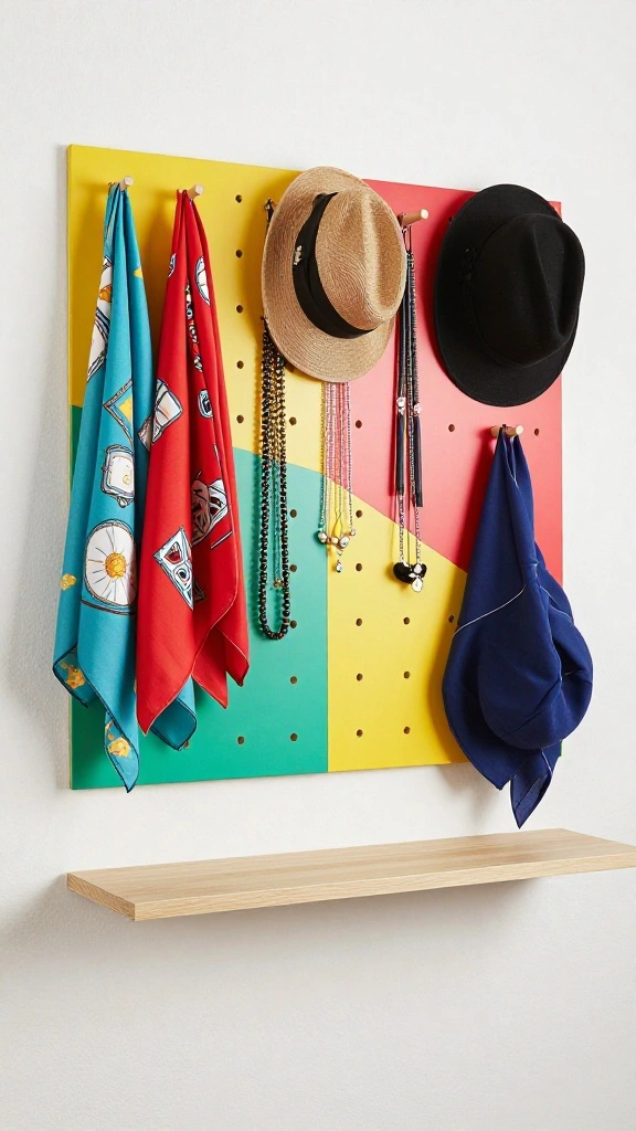12 Walk-in Closet Built-in Ideas That Look Custom Without the Cost - 6. Pegboards for Versatile Accessories Storage 1