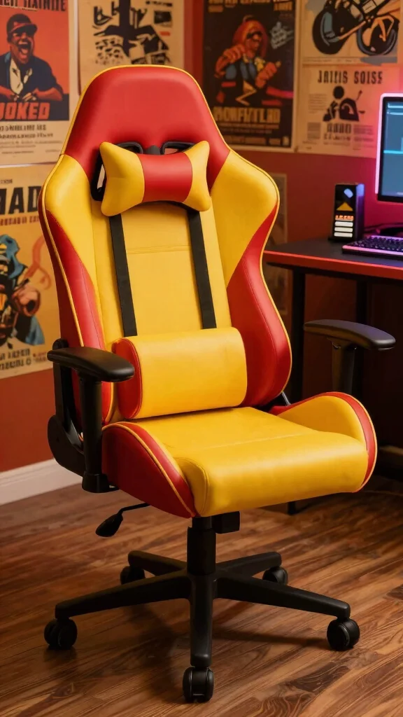 13 Game Room Furniture Ideas for Every Style and Player - 1. Retro Gaming Chairs 1