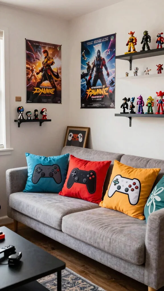 13 Game Room Ideas on a Budget That Still Look Incredible - 6. Themed Decor Elements 1