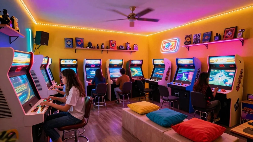 13 Game Room Lighting Ideas From Neon to LED Strips