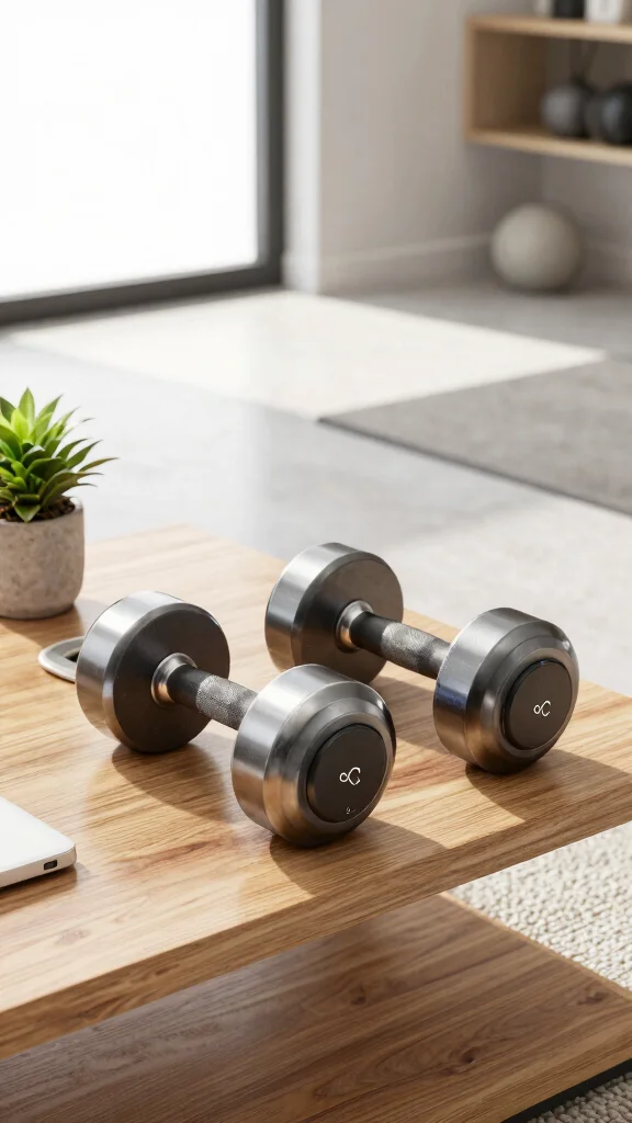 13 Home Gym Equipment Ideas for Building Your Perfect Setup - 1. Adjustable Dumbbells 1