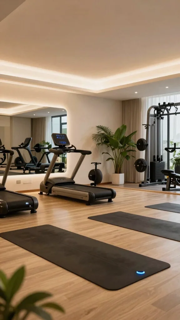 13 Home Gym Lighting Ideas From LED Strips to Overhead Panels - 12. Dimmer Switches for Control 1