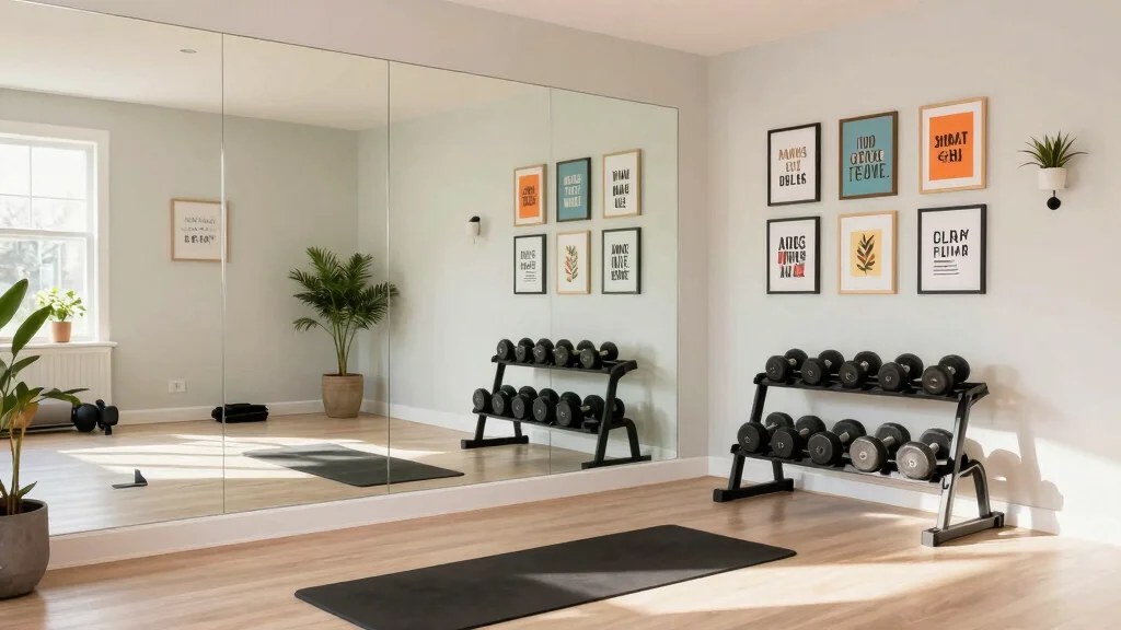 13 Home Gym Mirror Ideas to Make Your Space Feel Larger