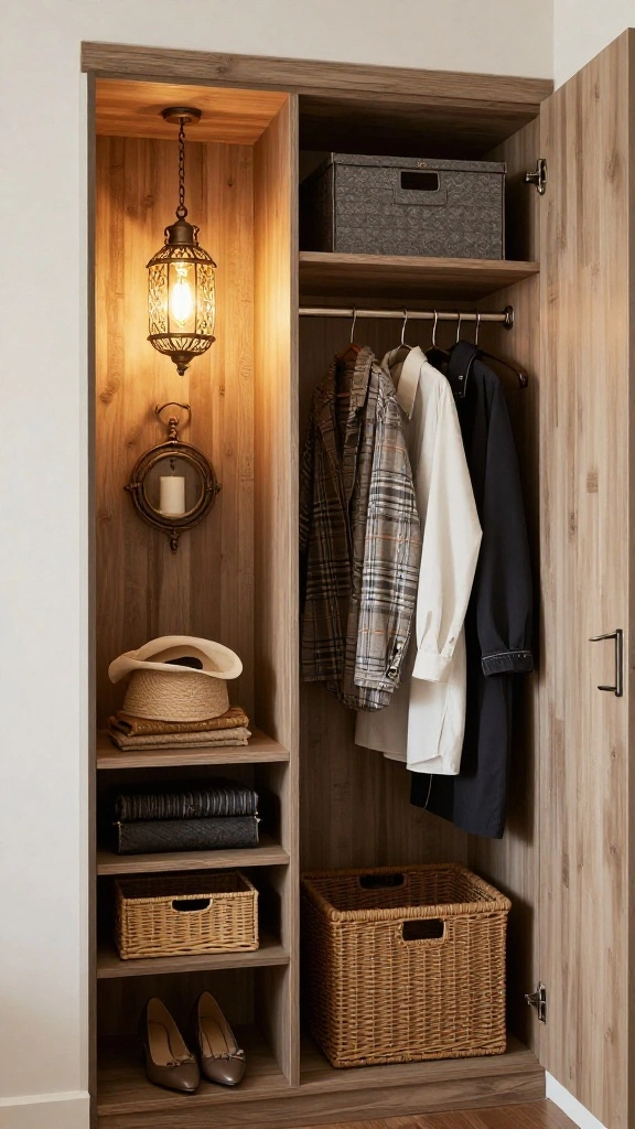 13 Walk-in Closet Light Fixture Ideas for Flattering, Functional Light - 5. Vintage Inspired Fixtures 1