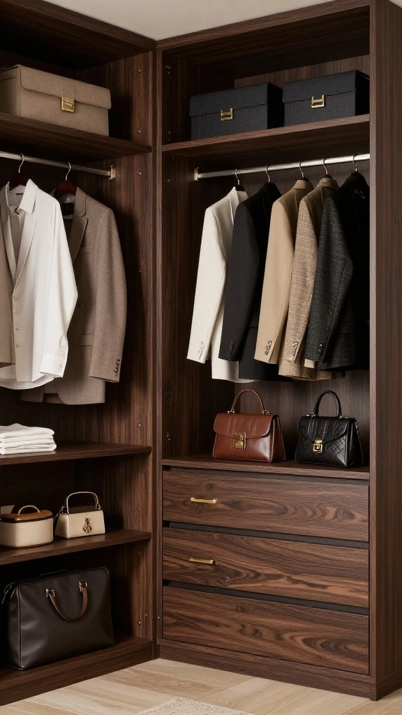 13 Walk-in Closet Remodel Ideas to Transform Your Storage Space - 3. Custom Cabinetry for Personalized Storage 1