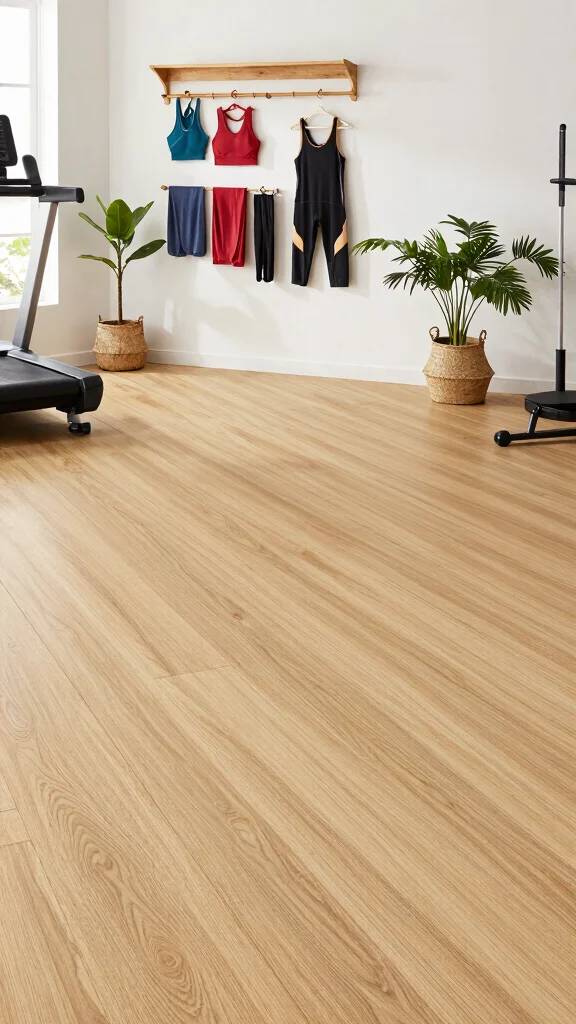 14 Home Gym Flooring Ideas for Every Budget and Workout Style - 14. Eco-Friendly Synthetic Options 1
