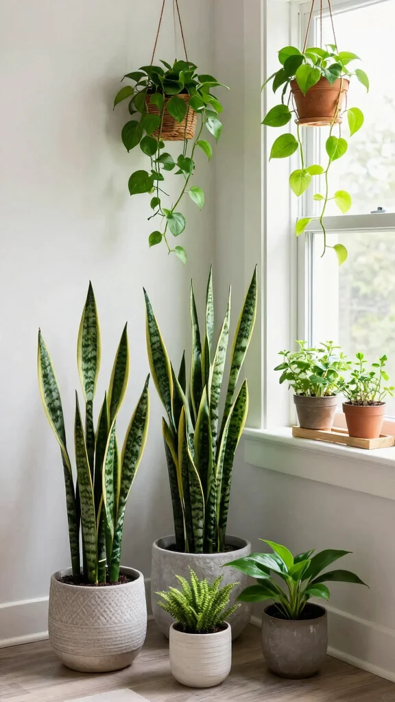 14 Home Gym Ideas on a Budget That Don't Sacrifice Performance - 12. Personalize with Plants 1