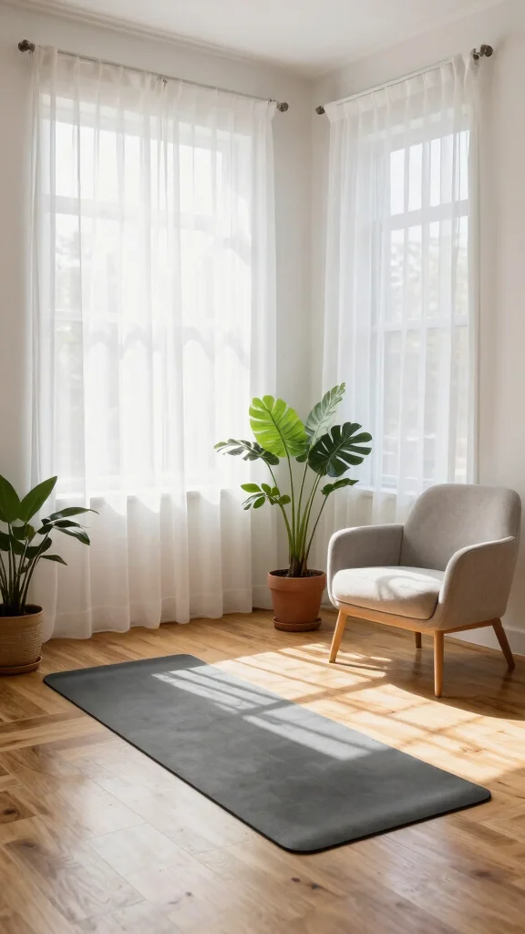 14 Home Gym Ideas on a Budget That Don't Sacrifice Performance - 4. Utilize Natural Lighting 1