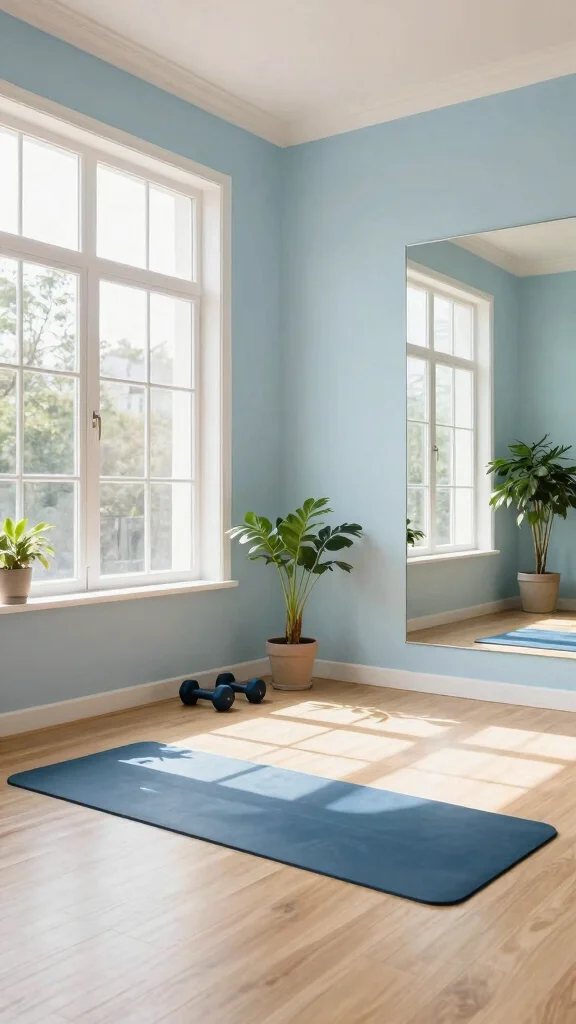 14 Home Gym Lighting Ideas for Motivation and Visibility - 1. Brighten Up with Natural Light 1