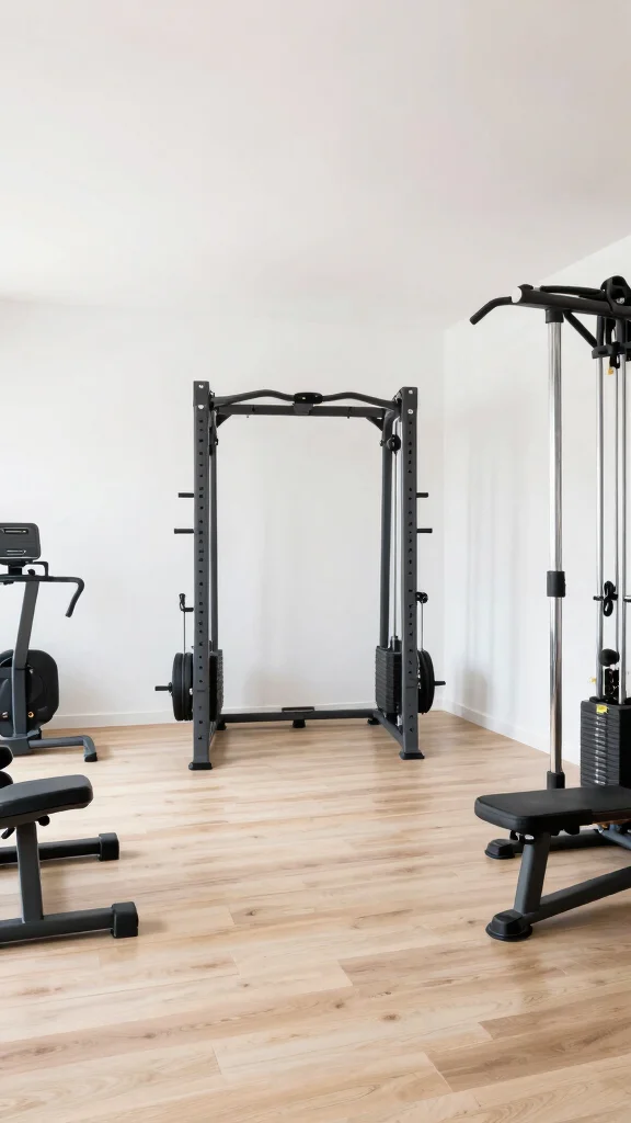 14 Home Gym Lighting Ideas for Motivation and Visibility - 14. Select Functional Lighting for Safety 1