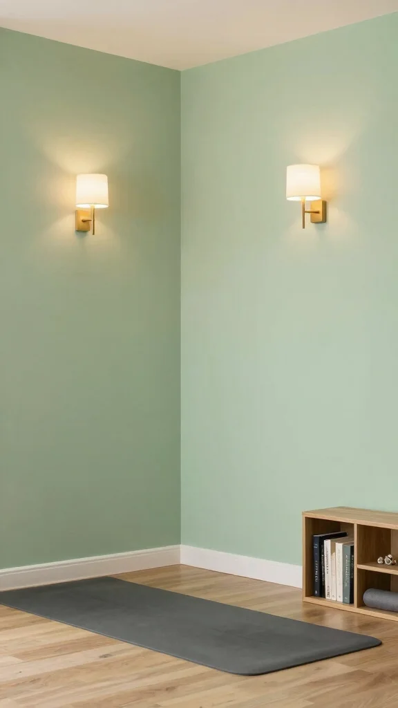 14 Home Gym Lighting Ideas for Motivation and Visibility - 4. Utilize Wall Sconces for Ambience 1