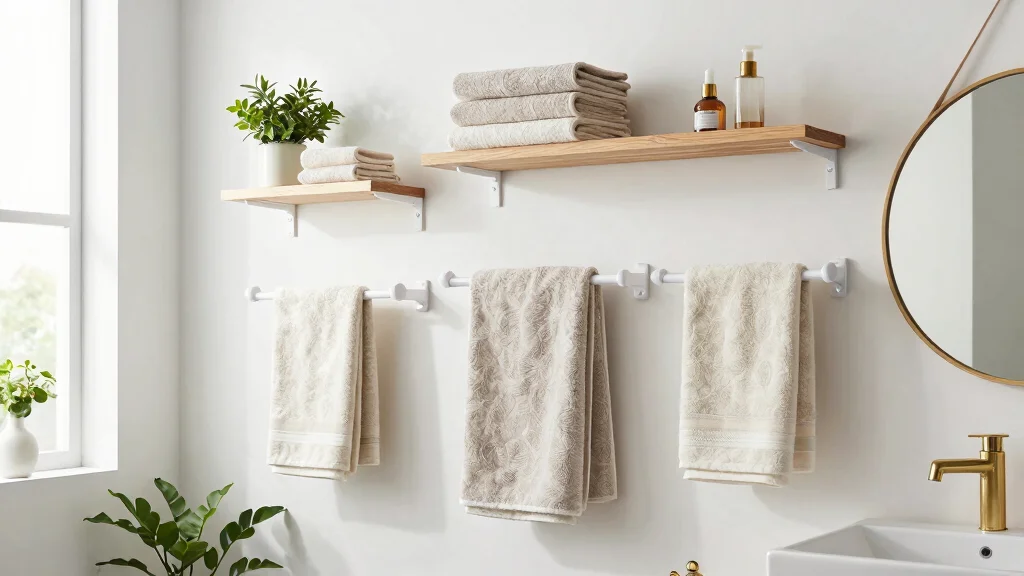 15 Bathroom Towel Shelves Ideas for Organized Storage – Illinois Furniture and More