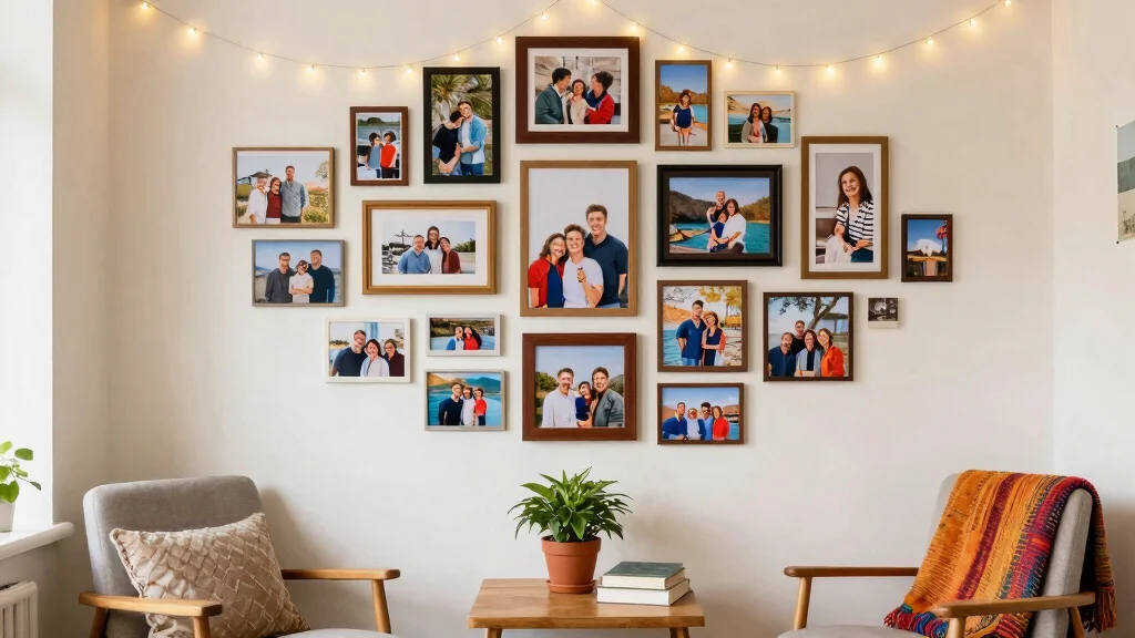 20 DIY Photo Wall Collage Ideas to Showcase Memories - DIY Makers Zone