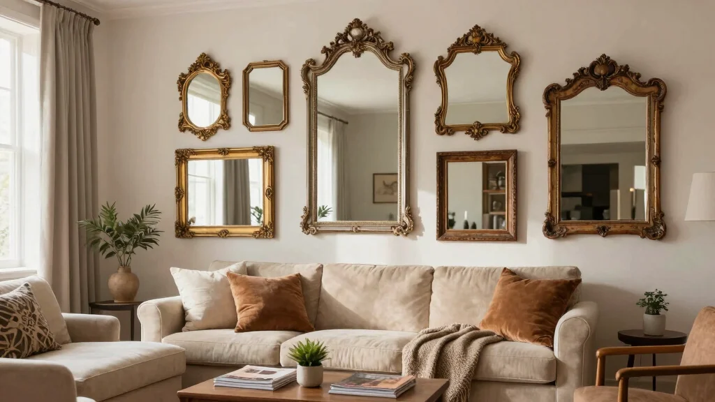 19 Mirrors for Living Room Wall Ideas That Elevate Your Decor - Oil City Tractors