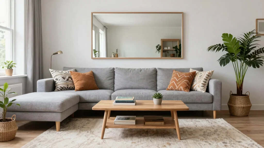 18 Mirrors on Wall Living Room Ideas That Feel Spacious - Oil City Tractors