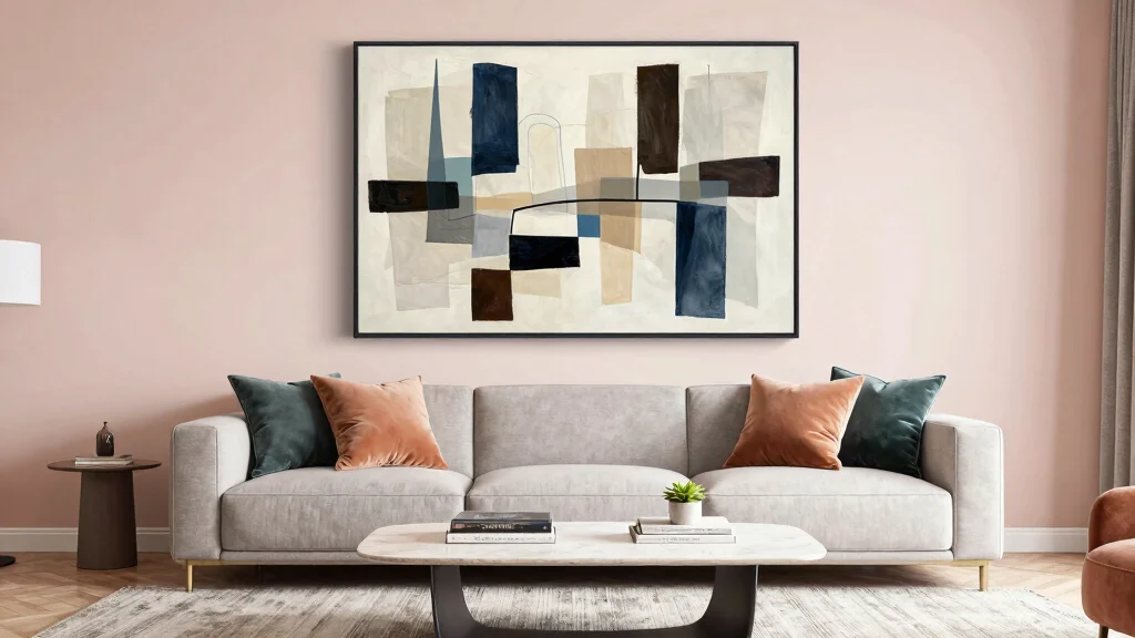 17 Modern Wall Art Living Room Paintings Ideas - bellabeautyblog.com