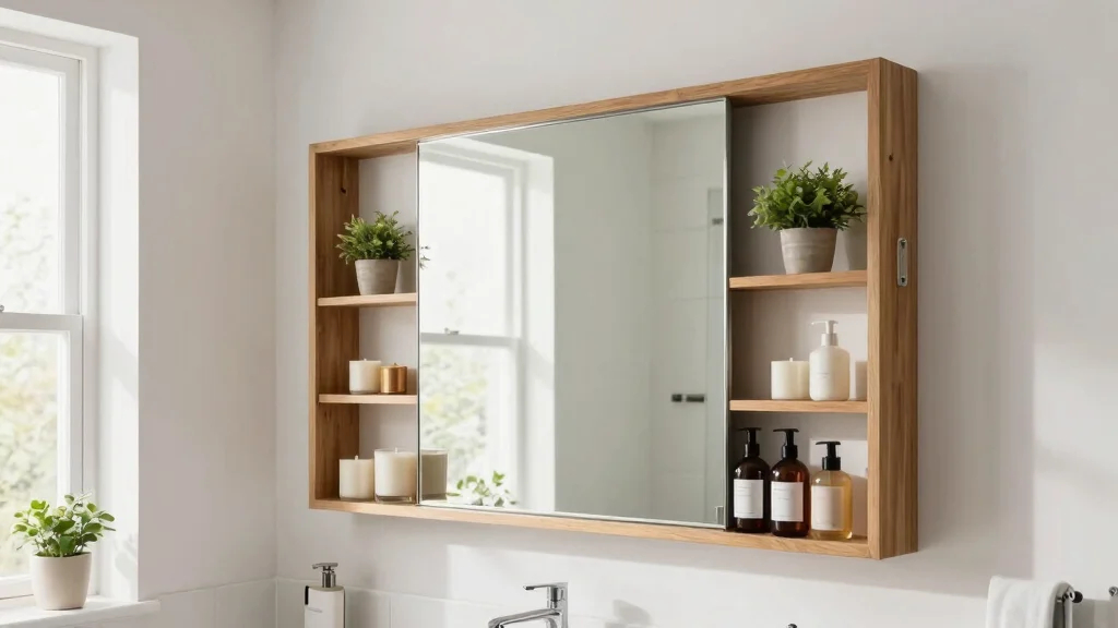 15 Bathroom Mirror with Shelves Ideas for Dual Function – Illinois Furniture and More